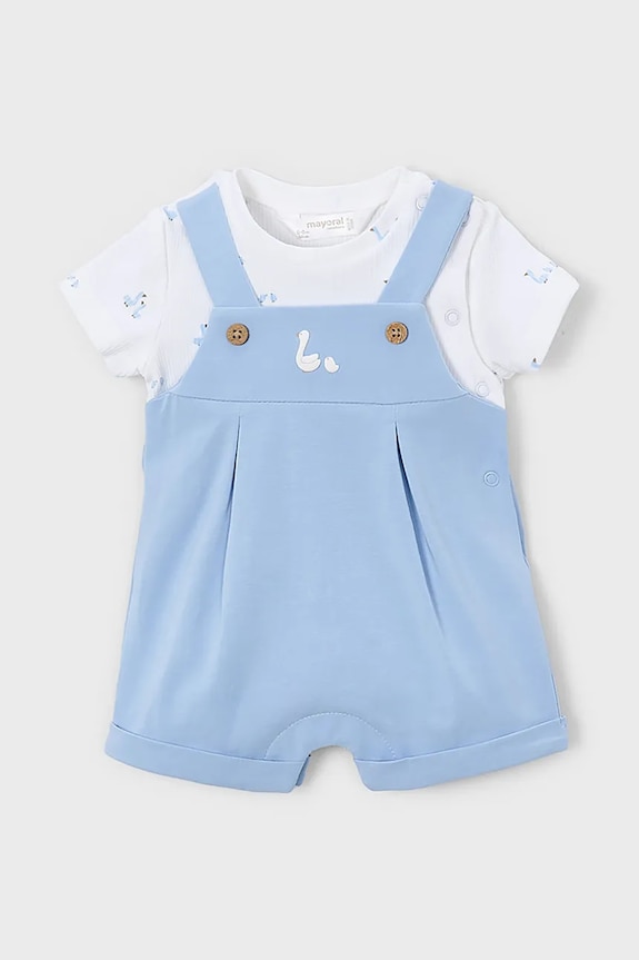 Ромпер для младенцев Mayoral Newborn голубой 1629.1A.Newborn.PPY2