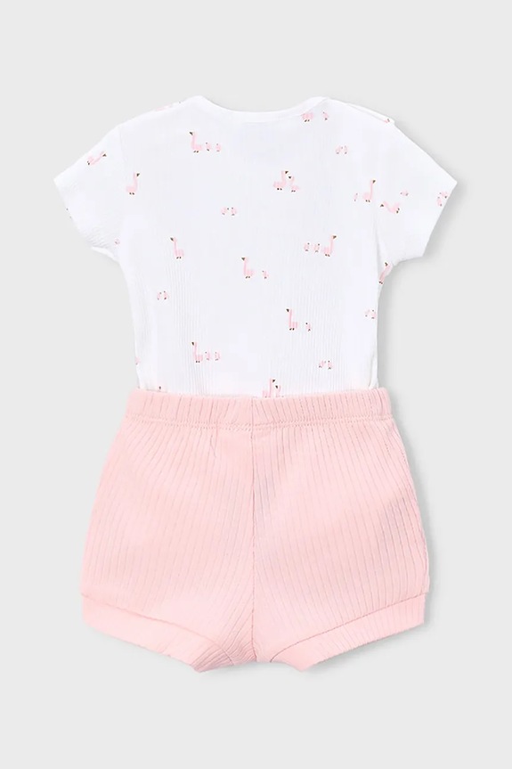 Chłopiec Mayoral Newborn body niemowlęce 2-pack 1630.1A.Newborn.PPY2 różowy