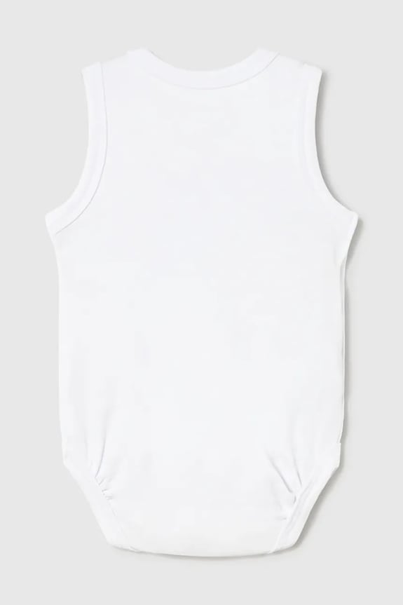 Mayoral Newborn body din bumbac pentru bebeluși 1712.1B.Newborn.PPY2 alb SS26