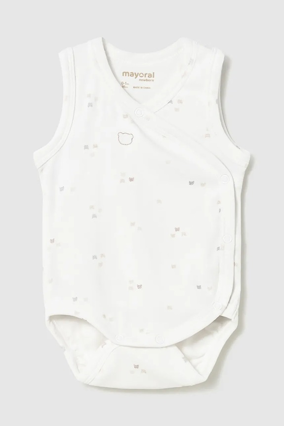 Βαμβακερά φορμάκια για μωρά Mayoral Newborn μπεζ 1712.1B.Newborn.PPY2