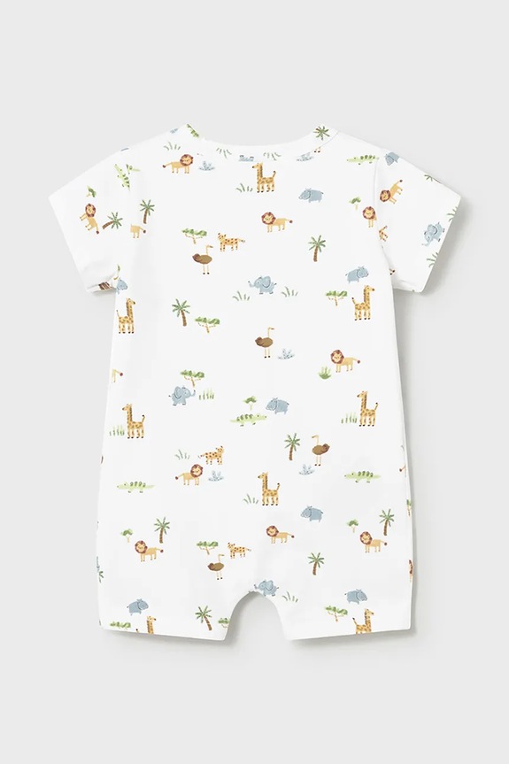 Chłopiec Mayoral Newborn rampers niemowlęcy 2-pack 1719.1E.Newborn.PPY2 żółty
