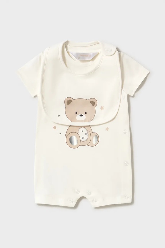 Комбінезон для немовлят Mayoral Newborn бежевий 1721.1H.Newborn.PPY2