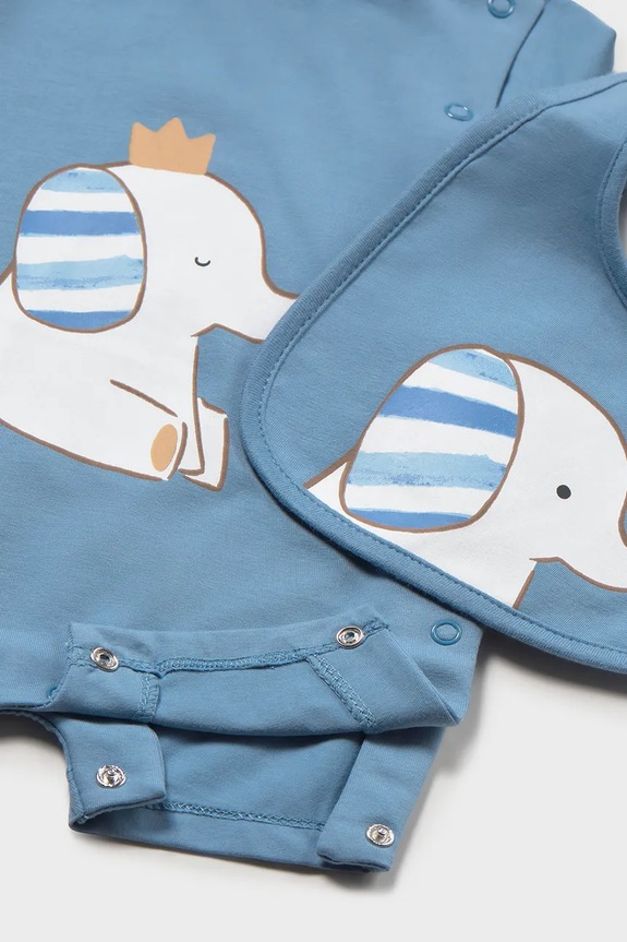 Chłopiec Mayoral Newborn rampers niemowlęcy 1721.1H.Newborn.PPY2 niebieski