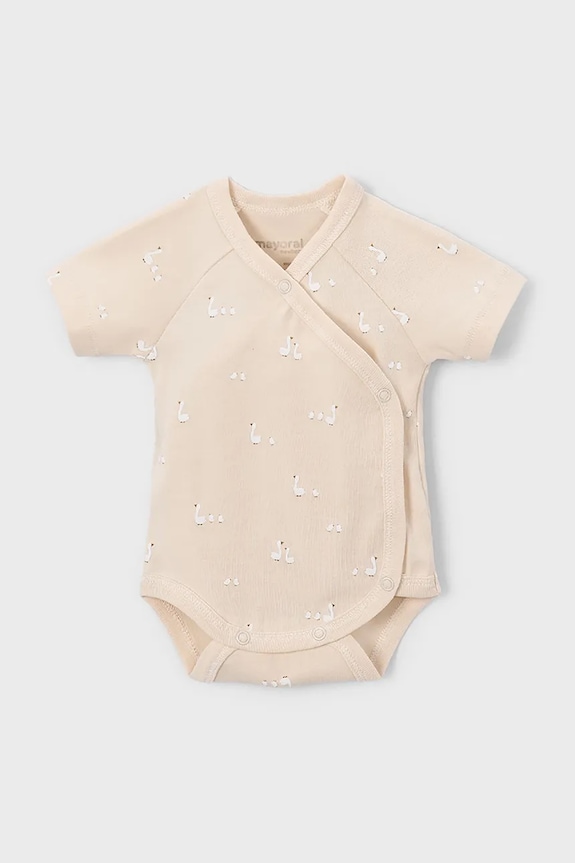 Mayoral Newborn body niemowlęce 2-pack 1725.1A.Newborn.PPY2 beżowy SS26