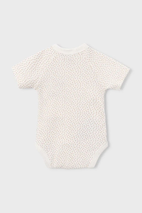 Chłopiec Mayoral Newborn body niemowlęce 2-pack 1725.1A.Newborn.PPY2 beżowy