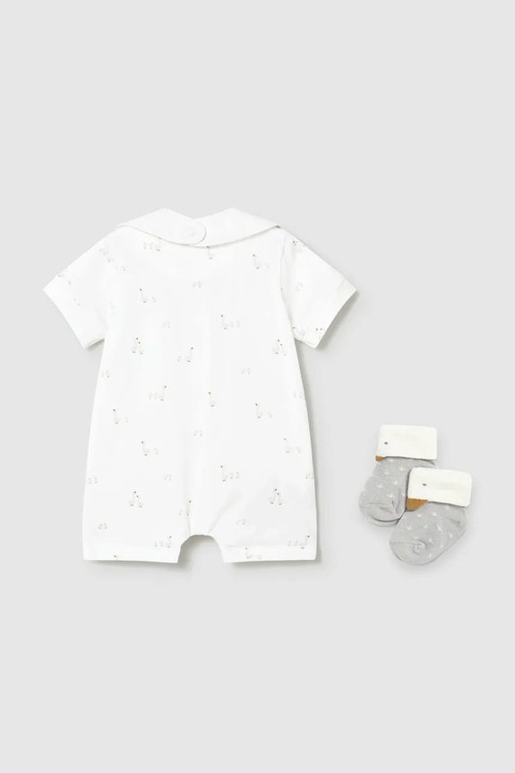 Mayoral Newborn rampe pentru copii 1727.1A.Newborn.PPY2 alb SS26