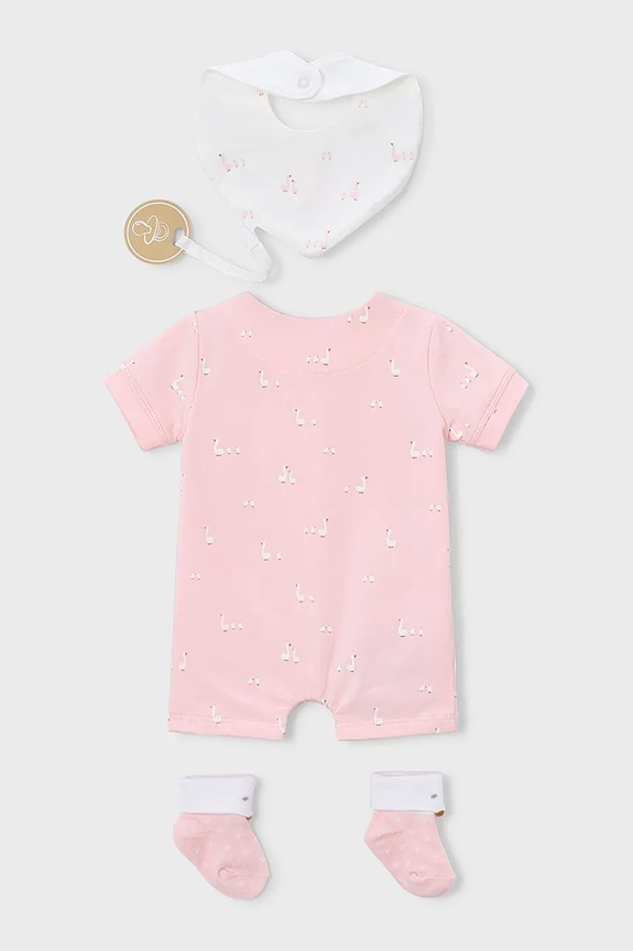 Mayoral Newborn rampers niemowlęcy 1727.1A.Newborn.PPY2 różowy SS26