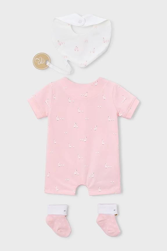 Mayoral Newborn rampers niemowlęcy 1727.1A.Newborn.PPY2 różowy SS26