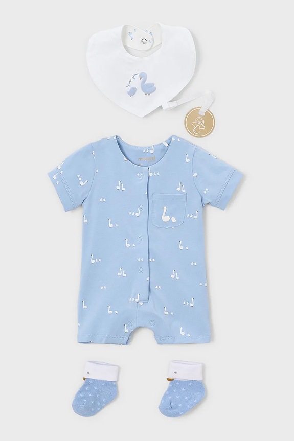 Mayoral Newborn rampers niemowlęcy niebieski 1727.1A.Newborn.PPY2