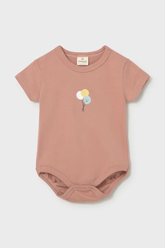 Mayoral Newborn body din bumbac pentru bebeluși 2-pack 1739.2A.Newborn.PPY2 roz SS26