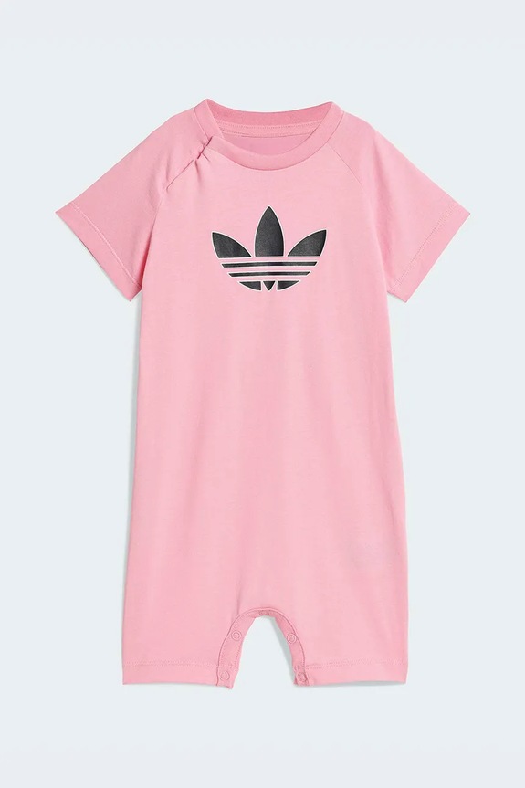 adidas Originals Romper za dojenčke bombažen KD1048 roza SS26
