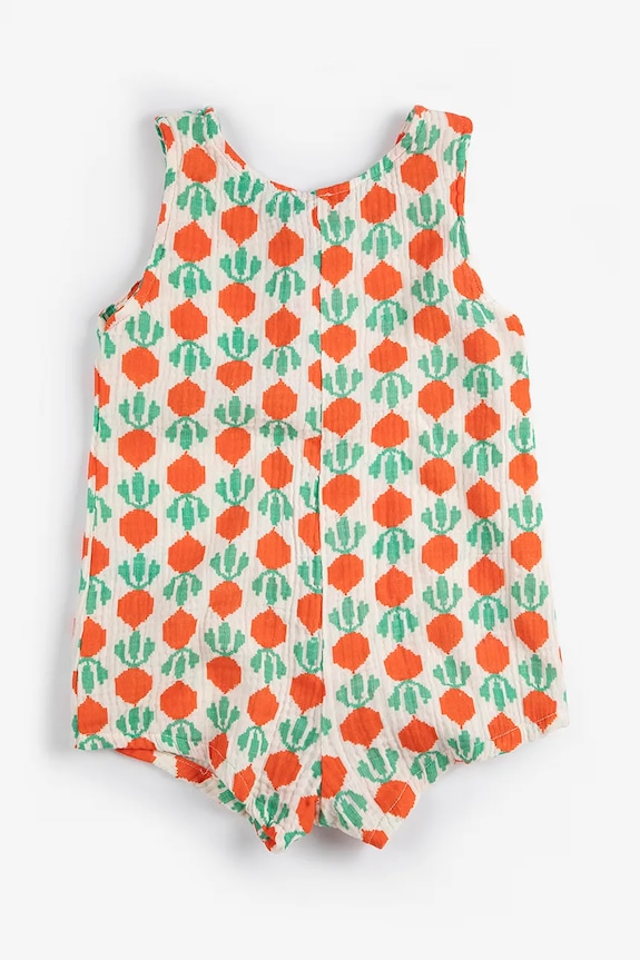 Bobo Choses salopete bebeluși din bumbac Cool Radish 126AB160 rosu SS26