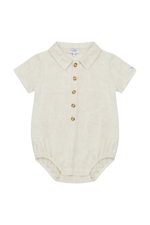 Bodi za bebe Donsje Ulec Romper 3032900 bež SS26