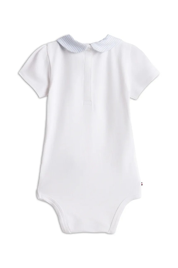 Tommy Hilfiger body dziecięce bawełniane KN0KN02364.PPY2 biały SS26