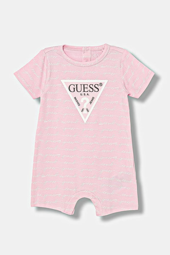 Kombinezon za bebe Guess Proizvod za bebe roza H6GW00.K6YW1.PPY2.M