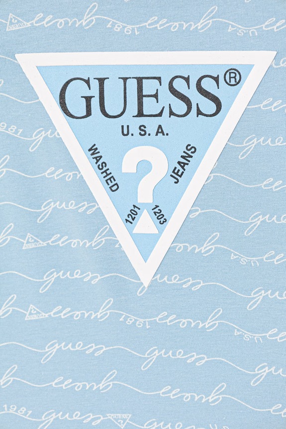 CHLAPEC Dětské rampery Guess H6GW00.K6YW1.PPY2.M modrá