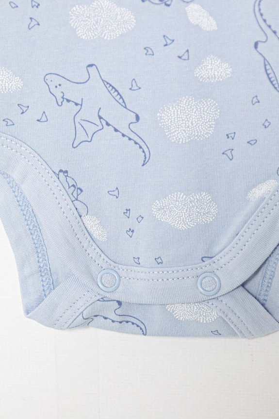 United Colors of Benetton body niemowlęce bawełniane z elastanem 2-pack 3WGGAB010.W.Stagionale