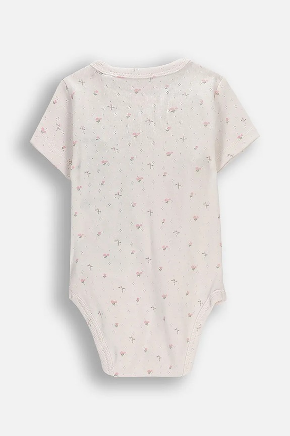 Coccodrillo body dojčenské bavlnené WC6112701TGN béžová SS26