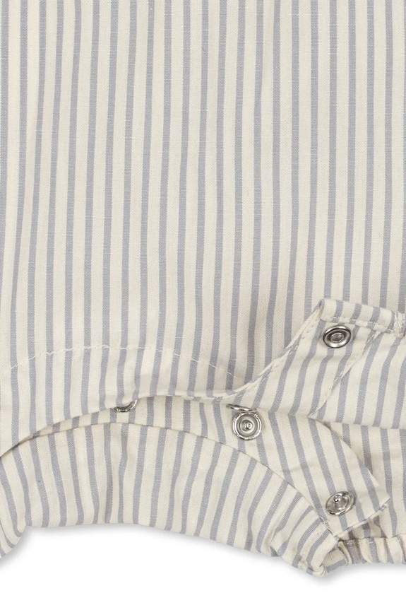 Konges Sløjd overal detský bavlnený ALLIE SAILOR ROMPER GOTS KS105254.PPY2 biela