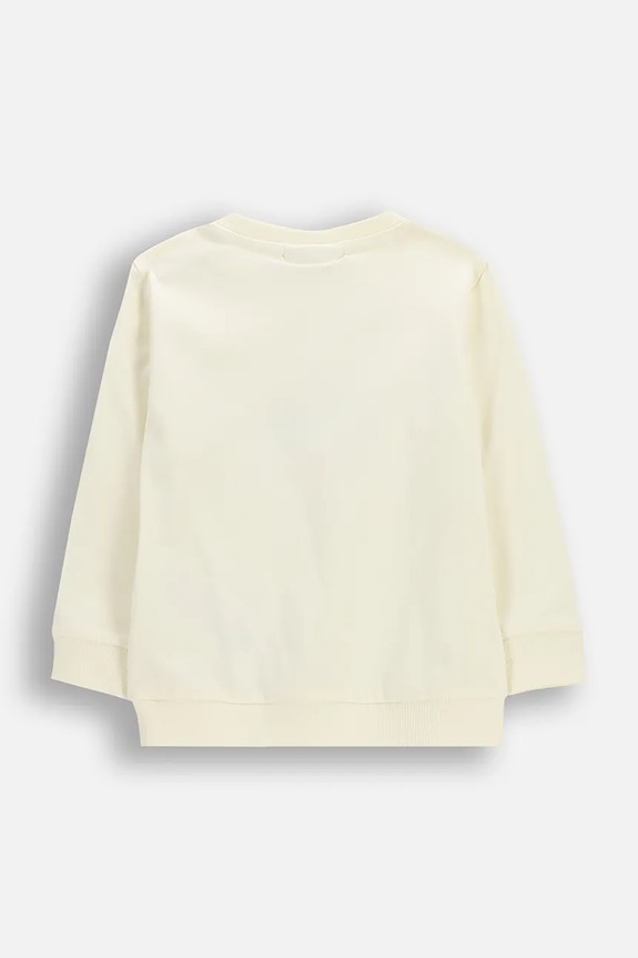 Kojenecké tričko Coccodrillo WC6143101HBN béžová SS26
