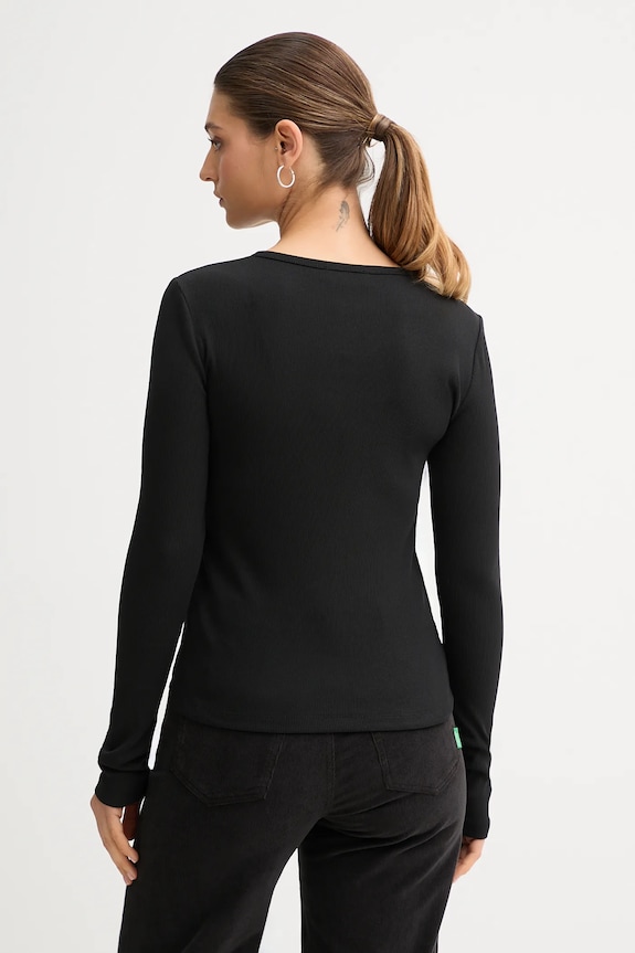 Ρούχα Μακρυμάνικο Calvin Klein Jeans LV047E201G μαύρο