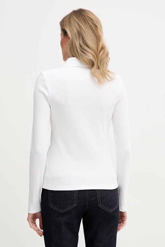 Oblečení Tričko s dlouhým rukávem Calvin Klein Jeans LV047E203G bílá