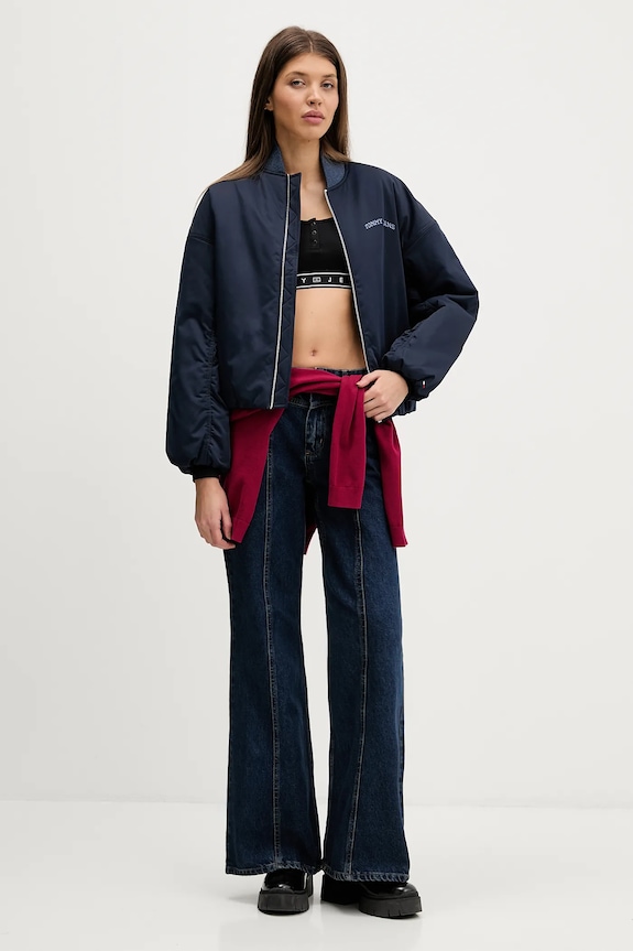 Μακρυμάνικο Tommy Jeans DW0DW22538 μαύρο SS26
