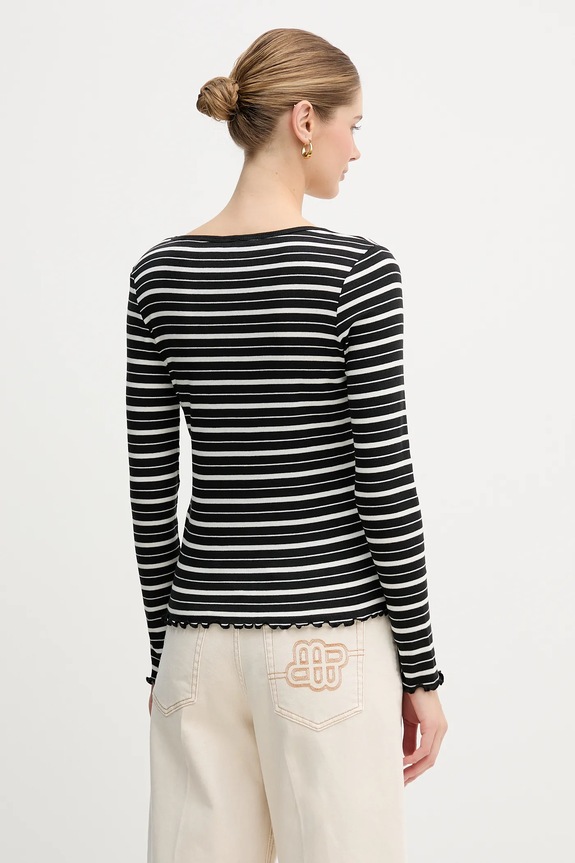 Oblečenie Tričko s dlhým rukávom Tommy Hilfiger WW0WW47814 čierna