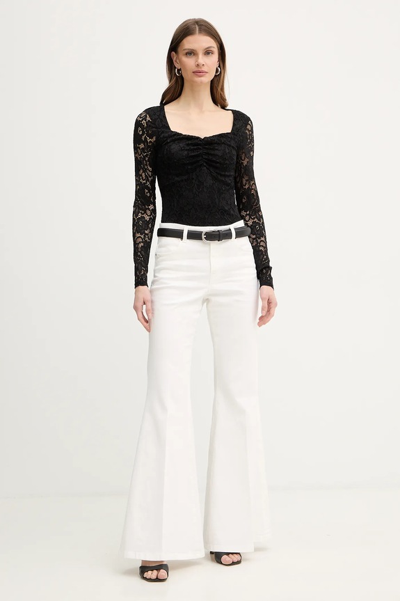 Guess felső W6PP67.KJ210 fekete SS26
