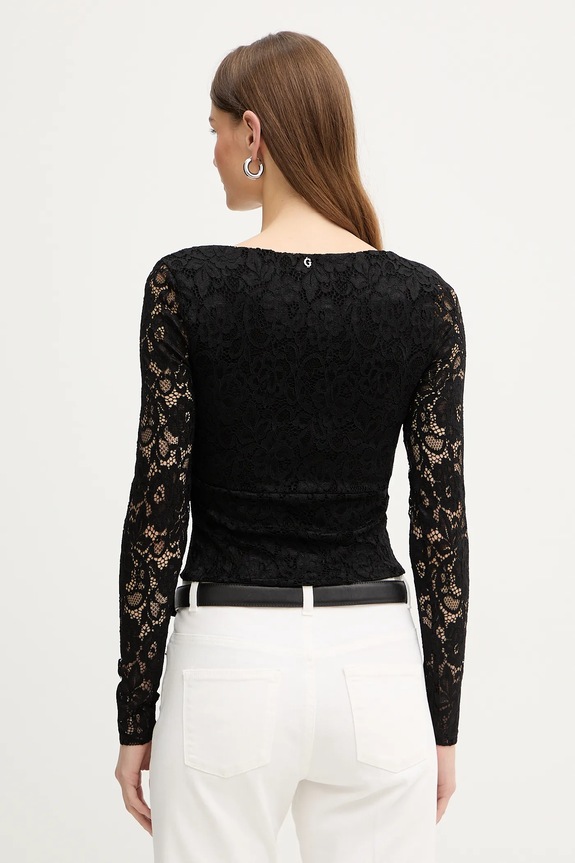 Ruházat Guess felső W6PP67.KJ210 fekete