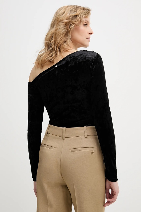 Oblačila Velur body Guess W6PP70.KJ170 črna