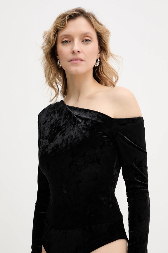 Velur body Guess črna W6PP70.KJ170