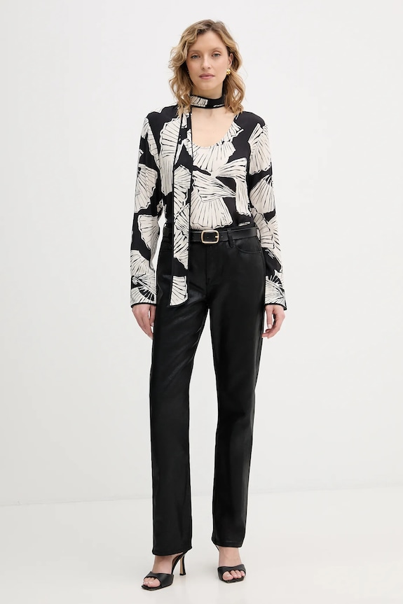 Μπλουζάκι Karl Lagerfeld B1W11004 μαύρο SS26