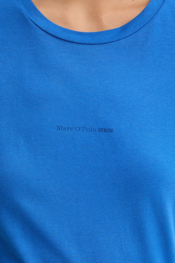 Marc O'Polo tricou basic de damă din bumbac 5000009290 albastru