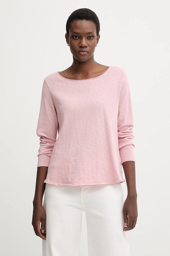 Marc O'Polo longsleeve bawełniany bawełna różowy 5000009292
