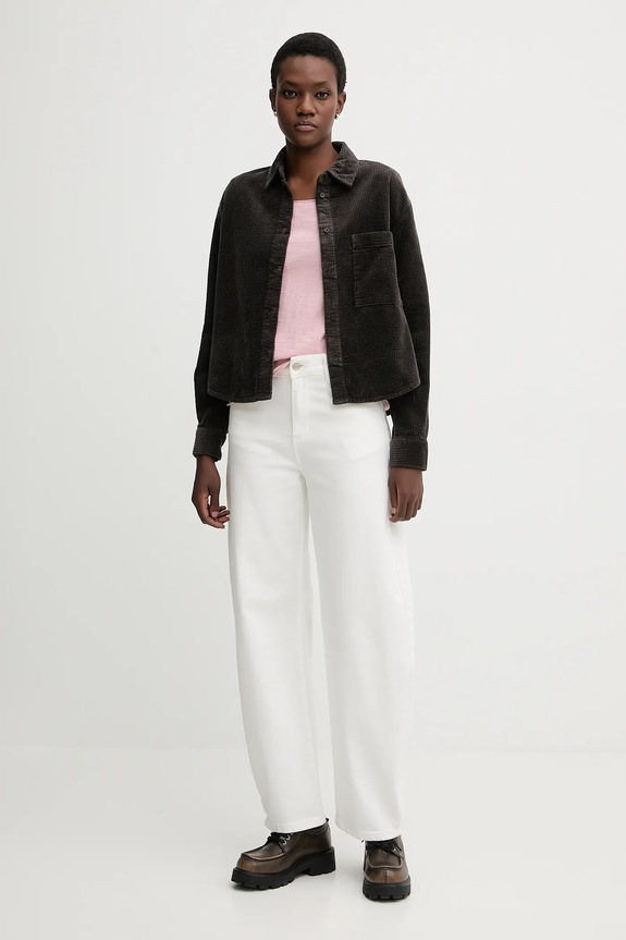 Marc O'Polo longsleeve bawełniany 5000009292 różowy SS26