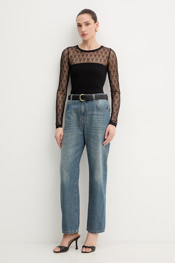 Pinko longsleeve 106472.A362 czarny SS26