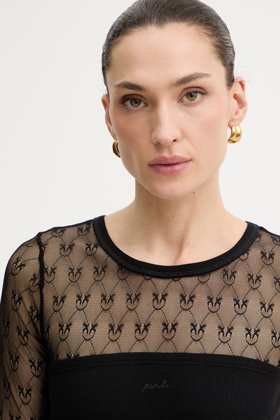 Pinko longsleeve czarny 106472.A362