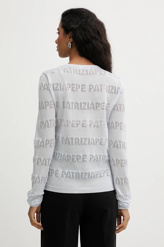 Oblečenie Sveter Patrizia Pepe 8K0354.K303 modrá