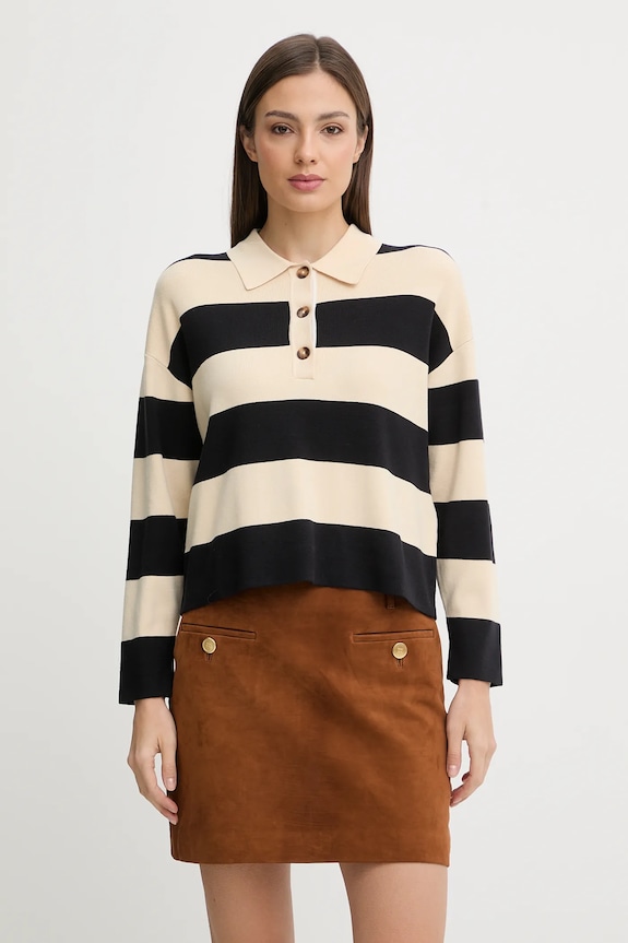 Pedro del Hierro pulover grosime medie negru 3513301