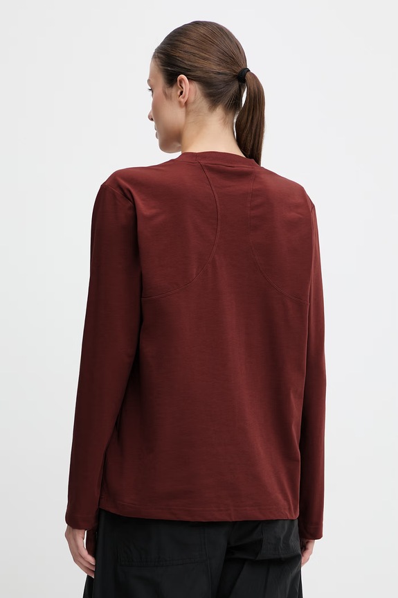 Дрехи Блуза с дълги ръкави adidas by Stella McCartney KF6451 оранжев