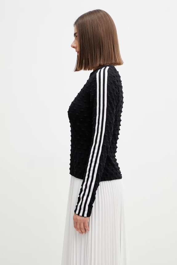adidas Originals пуловер дамски с вълна KS6460. черен SS26