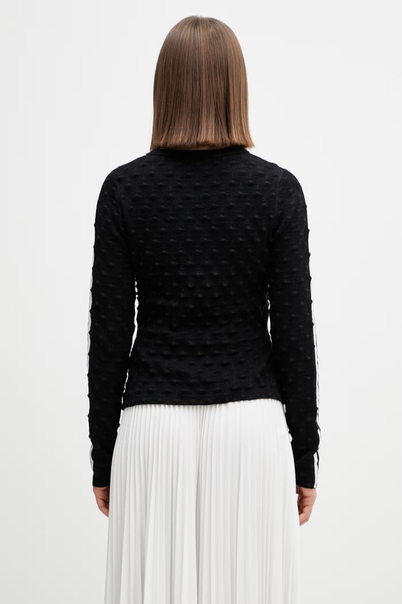 Дрехи adidas Originals пуловер дамски с вълна KS6460. черен
