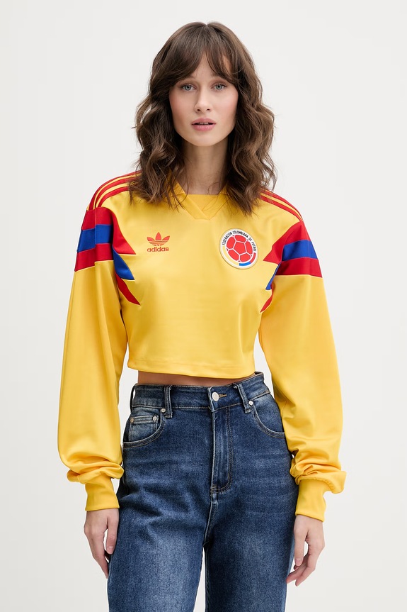 adidas Originals dámsky dlhý rukáv Colombia žltá KE2299