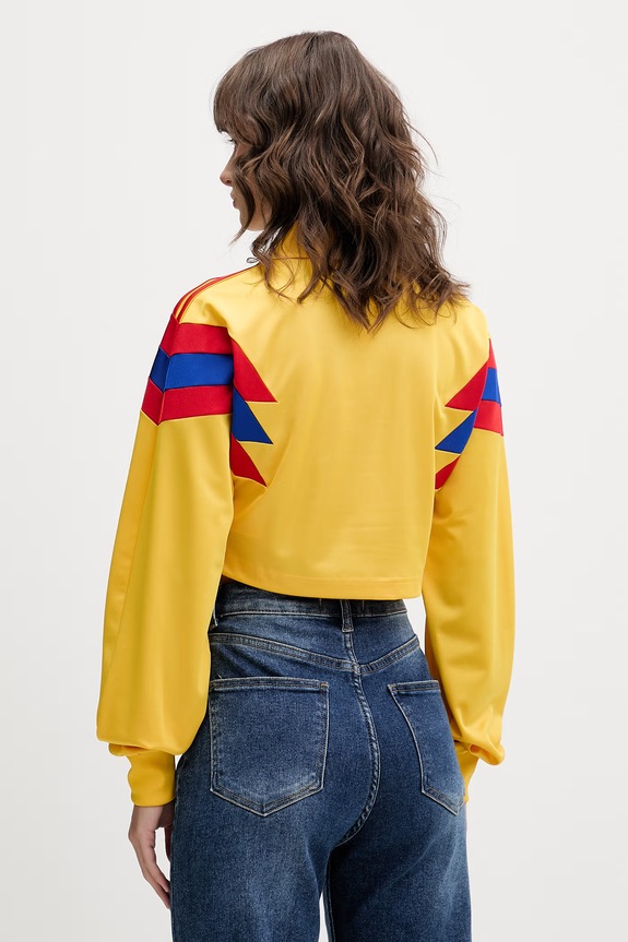 Oblečenie adidas Originals dámsky dlhý rukáv Colombia KE2299 žltá