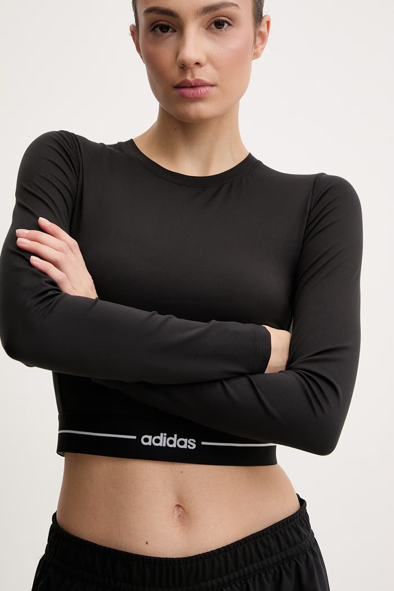 Majica dugih rukava za trening adidas Performance crna KR2783