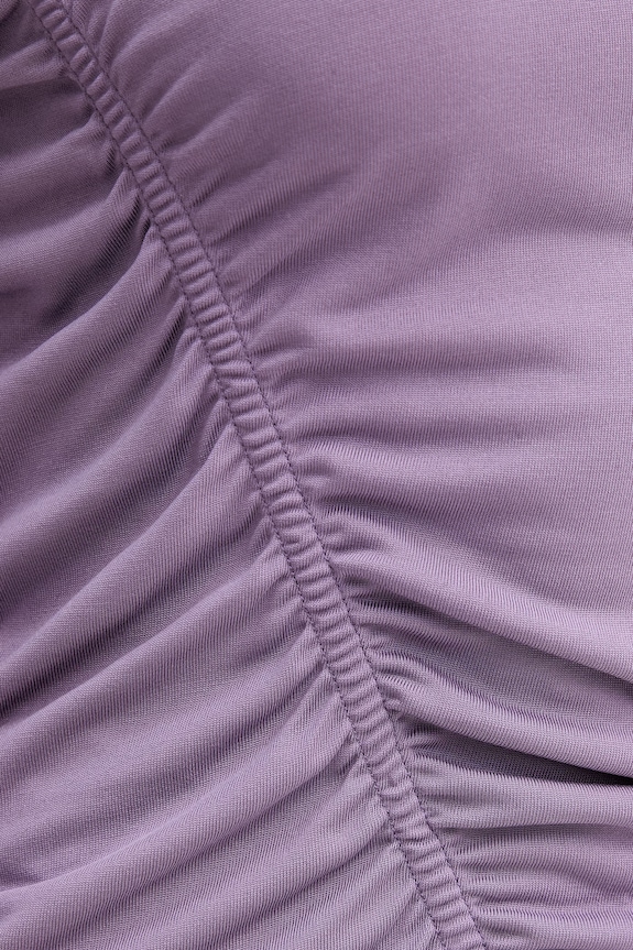 Sisley longsleeve damski 3YFAL108Q fioletowy