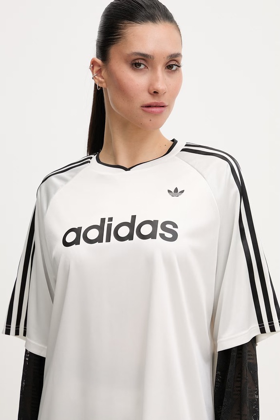 adidas Originals tričko s dlhým rukávom dámske biela KC8140