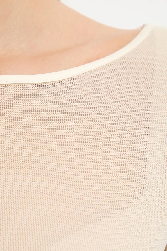 Fracomina longsleeve FR26ST3042J48101 beżowy