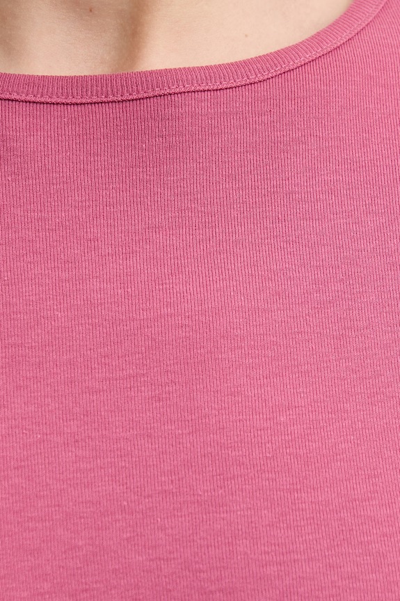 United Colors of Benetton longsleeve din bumbac 3GA8D10CF roz